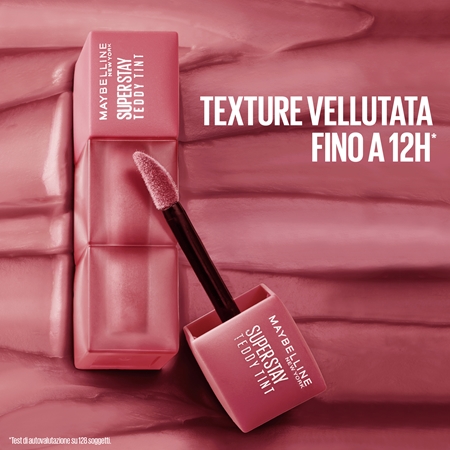 MAYBELLINE NEW YORK SuperStay Teddy Tint rossetto a lunga tenuta effetto matte