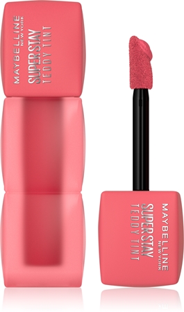 MAYBELLINE NEW YORK SuperStay Teddy Tint langanhaltender Lippenstift mit mattierendem Effekt