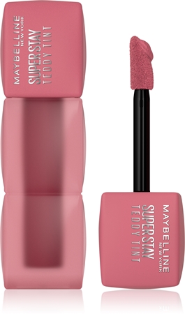 MAYBELLINE NEW YORK SuperStay Teddy Tint langanhaltender Lippenstift mit mattierendem Effekt