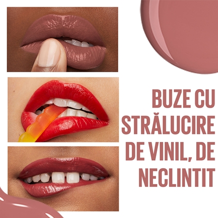 MAYBELLINE NEW YORK SuperStay Vinyl Ink Ruj de buze lichid, de lunga durata