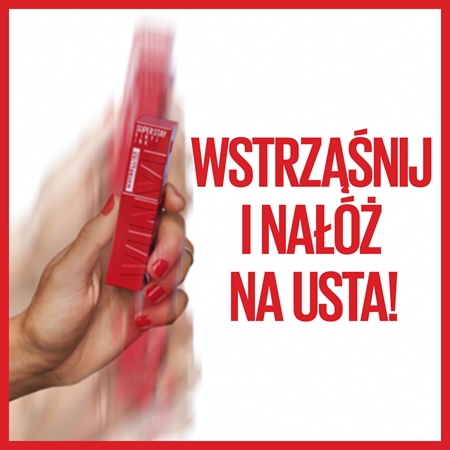 MAYBELLINE NEW YORK SuperStay Vinyl Ink długotrwała szminka w płynie