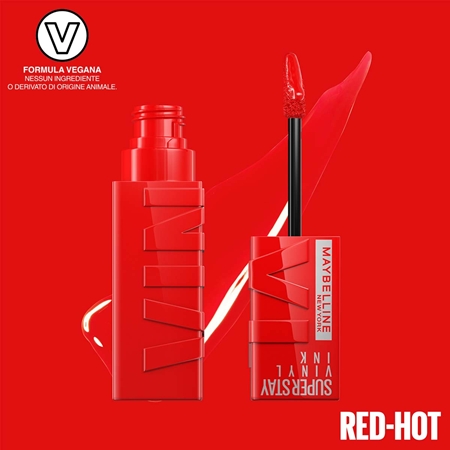 MAYBELLINE NEW YORK SuperStay Vinyl Ink rossetto liquido lunga tenuta