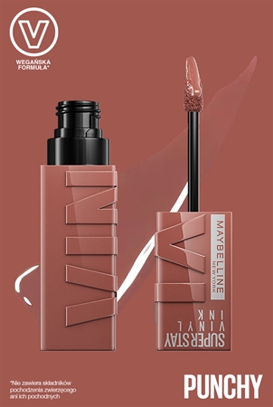 MAYBELLINE NEW YORK SuperStay Vinyl Ink długotrwała szminka w płynie