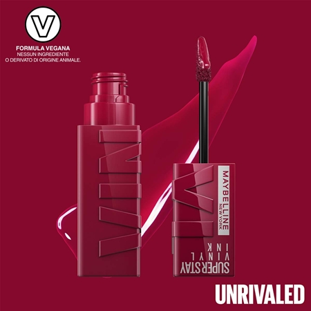 MAYBELLINE NEW YORK SuperStay Vinyl Ink rossetto liquido lunga tenuta