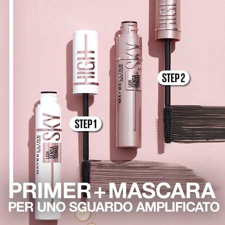 MAYBELLINE NEW YORK Ciglia sensazionali Sky High primer per mascara nero