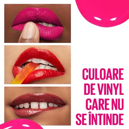 MAYBELLINE NEW YORK SuperStay Vinyl Ink Ruj de buze lichid, de lunga durata