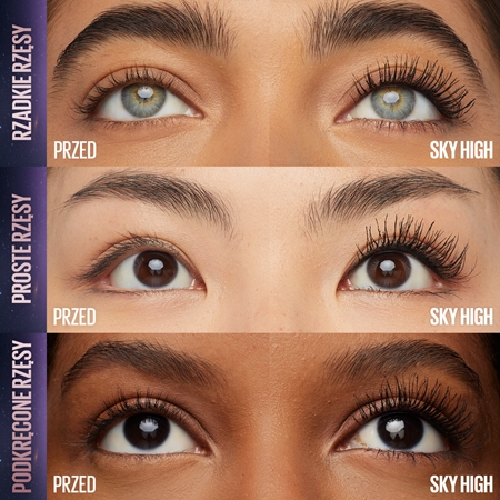 MAYBELLINE NEW YORK Lash Sensational Sky High pogrubiający i wydłużający tusz do rzęs