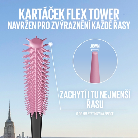 MAYBELLINE NEW YORK Lash Sensational Sky High objemová a prodlužující řasenka