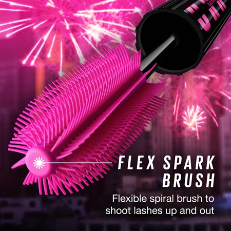MAYBELLINE NEW YORK Lash Sensational Firework maskara za podaljšanje, privihanje in volumen trepalnic ekstra črna