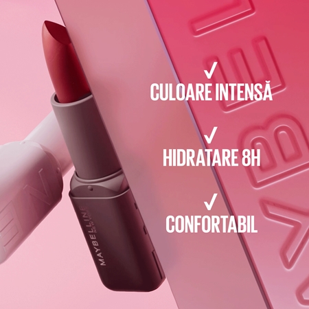 MAYBELLINE NEW YORK Serum Lipstick Matte ruj mat cu efect de hidratare