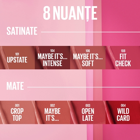 MAYBELLINE NEW YORK Serum Lipstick Matte ruj mat cu efect de hidratare