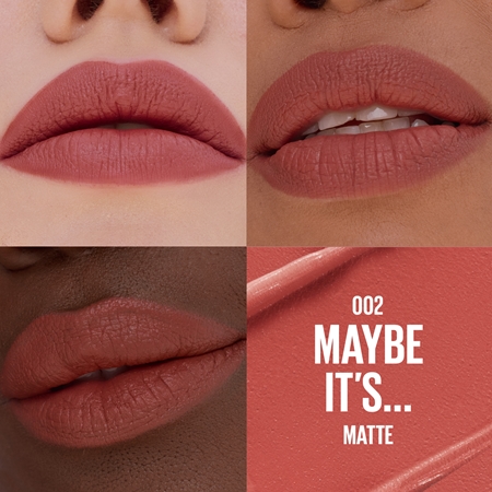 MAYBELLINE NEW YORK Serum Lipstick Matte matte lipstick with moisturising effect