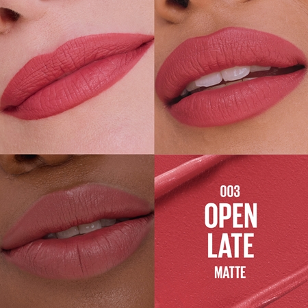 MAYBELLINE NEW YORK Serum Lipstick Matte matte lipstick with moisturising effect