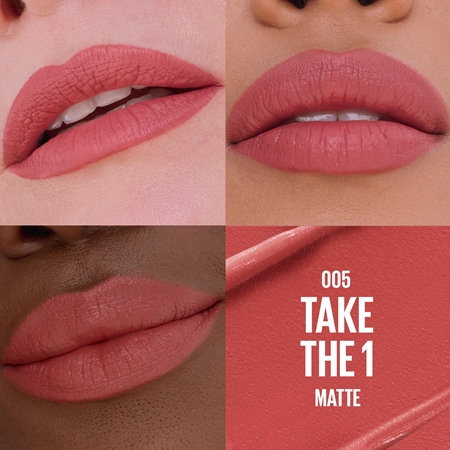 MAYBELLINE NEW YORK Serum Lipstick Matte matte lipstick with moisturising effect