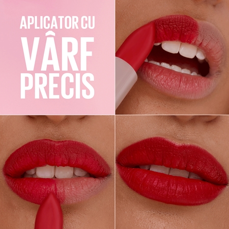 MAYBELLINE NEW YORK Serum Lipstick Satin ruj satinat cu efect de hidratare