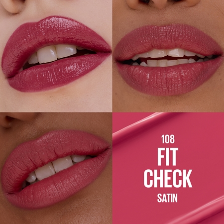 MAYBELLINE NEW YORK Serum Lipstick Satin Satin Lipstick with moisturising effect