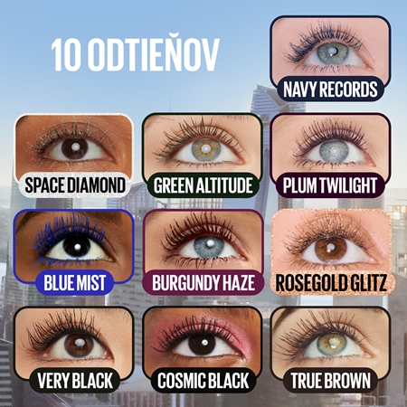 MAYBELLINE NEW YORK Lash Sensational Sky High objemová a predlžujúca riasenka