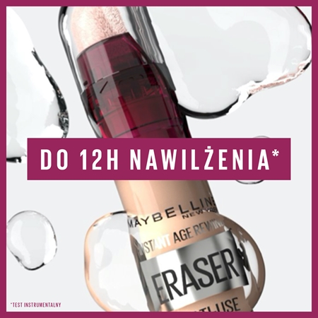 MAYBELLINE NEW YORK Instant Anti Age Eraser korektor w płynie z aplikatorem w postaci gąbeczki