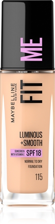 MAYBELLINE NEW YORK Fit Me! Flüssiges Make Up für klare und glatte Haut