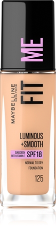 MAYBELLINE NEW YORK Fit Me! skystasis makiažo pagrindas skaistinamojo ir glotninamojo poveikio