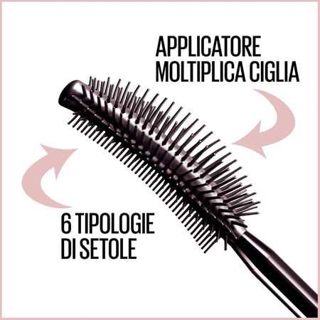 MAYBELLINE NEW YORK Ciglia sensazionali mascara allungante per ciglia piene