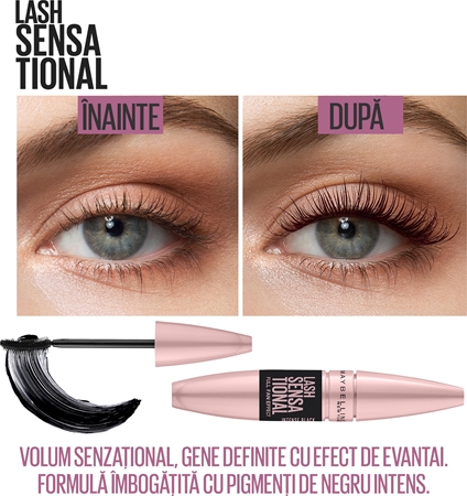 MAYBELLINE NEW YORK Lash Sensational mascara pentru gene lungi și dese