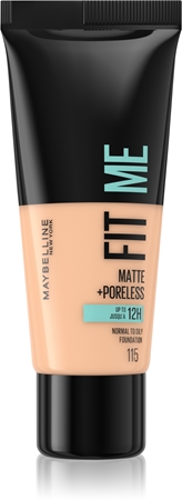 MAYBELLINE NEW YORK Fit Me! Matte+Poreless machiaj mat pentru piele normală și grasă