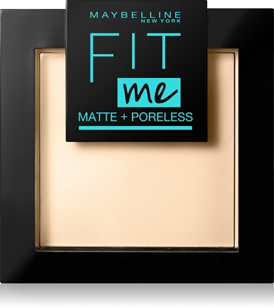 MAYBELLINE NEW YORK Fit Me! Matte+Poreless zmatňujúci púder
