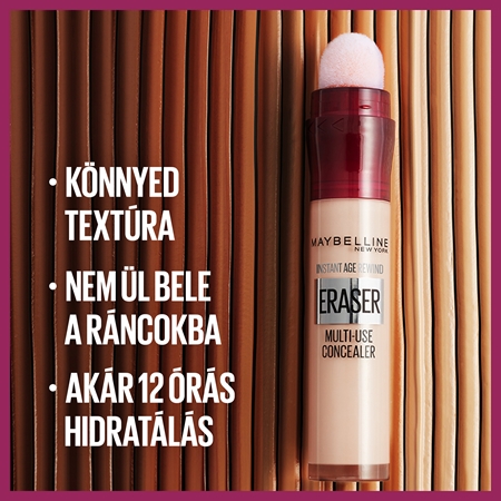 MAYBELLINE NEW YORK Instant Anti Age Eraser folyékony korrektor szivacsos applikátorral