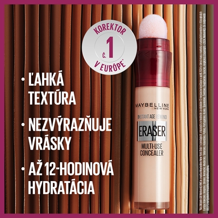 MAYBELLINE NEW YORK Instant Anti Age Eraser tekutý korektor s aplikátorom