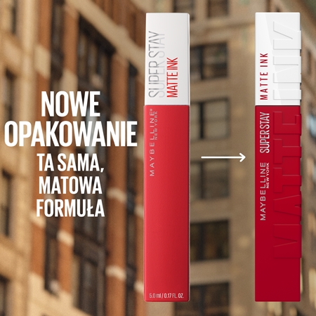 MAYBELLINE NEW YORK SuperStay Matte Ink pomadka matowa w płynie dla długotrwałego efektu