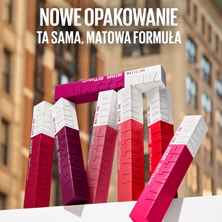 MAYBELLINE NEW YORK SuperStay Matte Ink pomadka matowa w płynie dla długotrwałego efektu