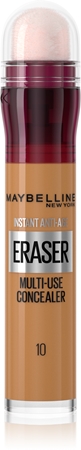 MAYBELLINE NEW YORK Instant Anti Age Eraser Šķidrs konsīleris ar sūkļa aplikatoru