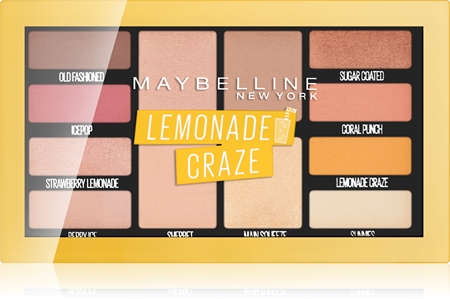 MAYBELLINE NEW YORK Lemonade Craze palette de fards à paupières