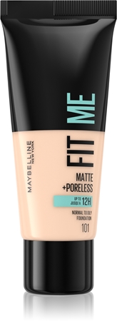 MAYBELLINE NEW YORK Fit Me! Matte+Poreless machiaj mat pentru piele normală și grasă