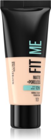 Maybelline Fit Me! Matte+Poreless matující make-up pro normální a mastnou pleť
