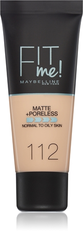 MAYBELLINE NEW YORK Fit Me! Matte+Poreless maquilhagem matificante para peles normais e mistas