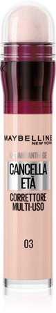 MAYBELLINE NEW YORK Il Cancella Età Instant Anti Age Eraser correttore liquido con applicatore in spugna