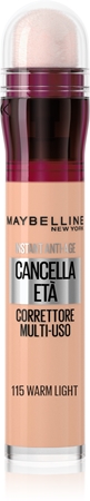 MAYBELLINE NEW YORK Il Cancella Età Instant Anti Age Eraser correttore liquido con applicatore in spugna