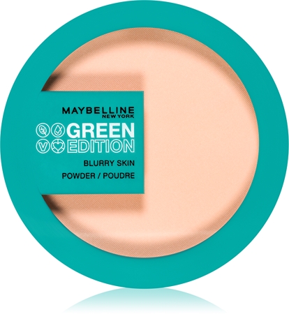 MAYBELLINE NEW YORK Green Edition jemný pudr s matným efektem