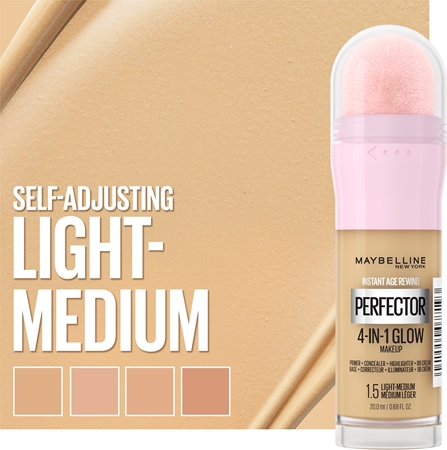 MAYBELLINE NEW YORK Instant Perfector 4-in-1 skaistinamasis makiažo pagrindas natūraliam įvaizdžiui