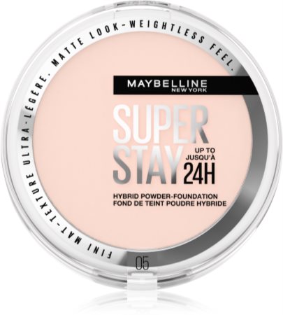 Maybelline SuperStay 24H Hybrid Powder-Foundation kompaktní pudrový make-up pro matný vzhled