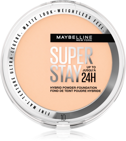 Maybelline SuperStay 24H Hybrid Powder-Foundation kompaktní pudrový make-up pro matný vzhled