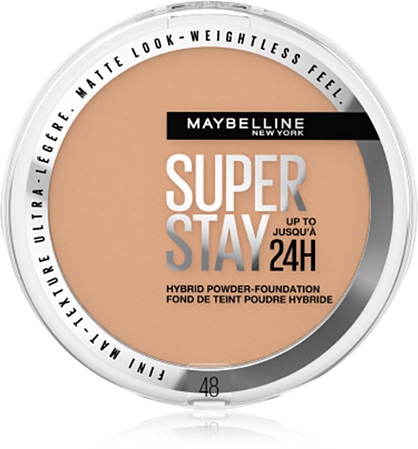 MAYBELLINE NEW YORK SuperStay 24H Hybrid Powder-Foundation base de pó para aspeto mate
