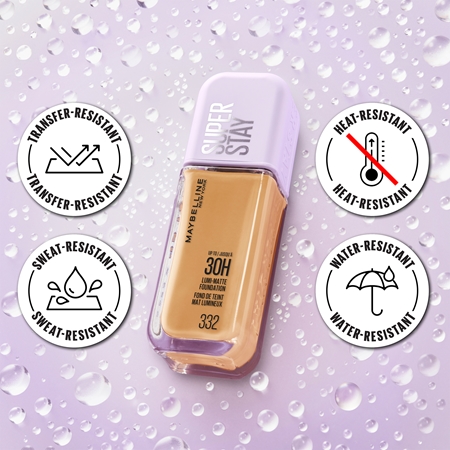 MAYBELLINE NEW YORK SuperStay Lumi-Matte Lightweight Foundation with long-lasting effect