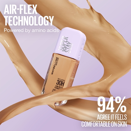 MAYBELLINE NEW YORK SuperStay Lumi-Matte Lightweight Foundation with long-lasting effect
