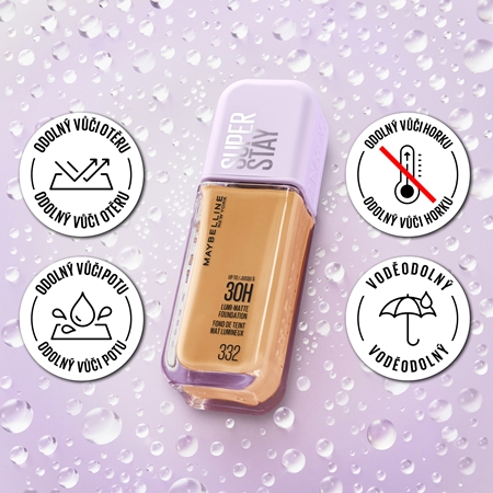 MAYBELLINE NEW YORK SuperStay Lumi-Matte lehký make-up pro dlouhotrvající efekt