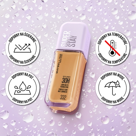 MAYBELLINE NEW YORK SuperStay Lumi-Matte lekki podkład dla długotrwałego efektu