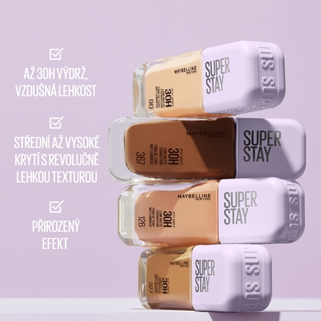 MAYBELLINE NEW YORK SuperStay Lumi-Matte lehký make-up pro dlouhotrvající efekt