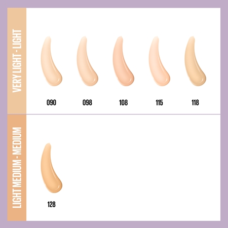 MAYBELLINE NEW YORK SuperStay Lumi-Matte lekki podkład dla długotrwałego efektu